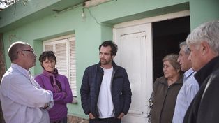 Candidatos de Cambiemos recorrieron barrio Villa Libertad en Santo Tomé