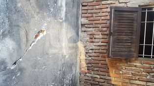 Vive con el drama y el temor del derrumbe de su casa