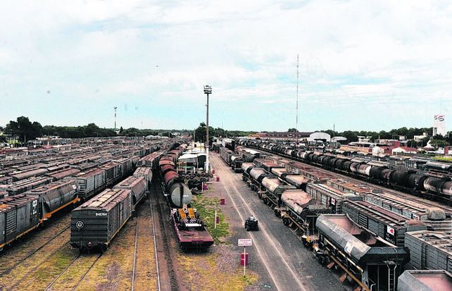 a desguace. Los trenes fueron desmantelados a fines de los 70.