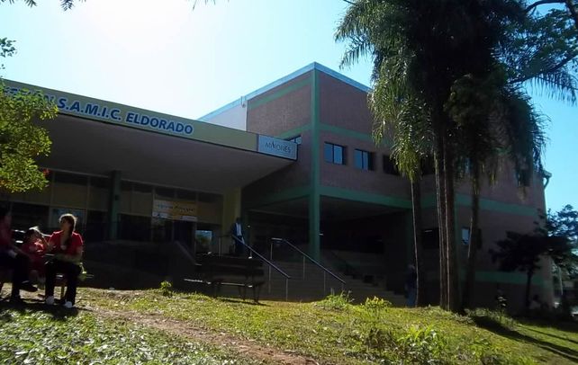 Hospital Samic de Eldorado. La niña madre fue sometida a una cesárea el lunes
