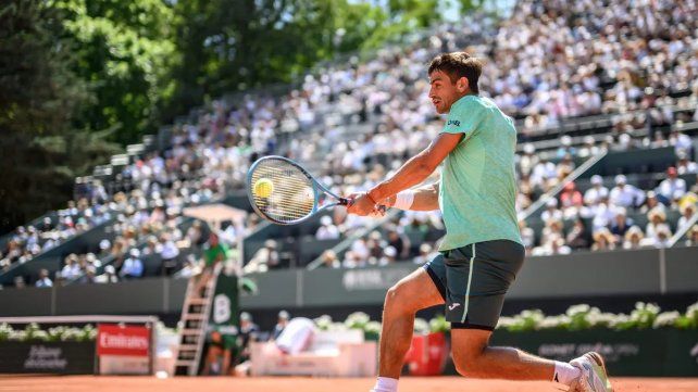 Roland Garros: triunfos de Navone y Ugo Carabelli para avanzar a la segunda ronda