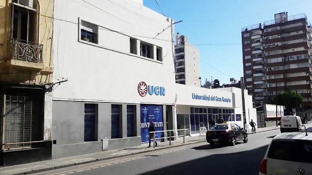 La sede de la Universidad Gran Rosario en la ciuad de Rosario.