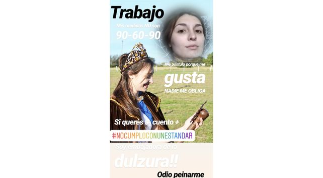 Reinas de las fiestas provinciales contra los estándares