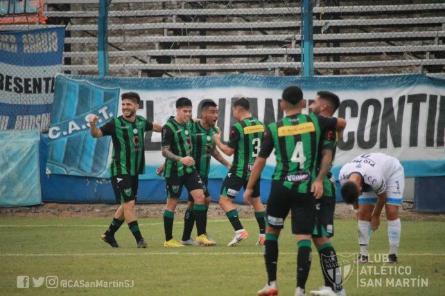 San Martín (SJ) recibe a Brown de Madryn y quiere llegar a la cima de la Zona A