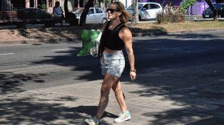 Viernes soleado y con calorcito en la ciudad de Santa Fe