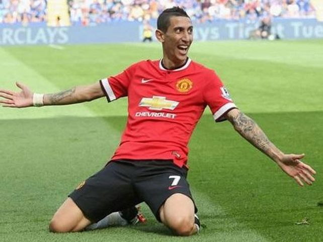 La joyita de Di María en la victoria del Manchester United
