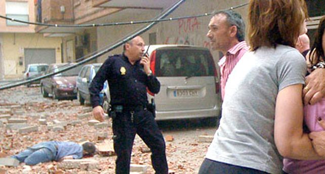 El terremoto no fue en Roma sino en Espa&ntilde;a y dej&oacute; al menos ocho muertos
