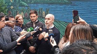 Larreta visitó la ciudad de Santa Fe y restó importancia al enfrentamiento con Patricia Bullrich.