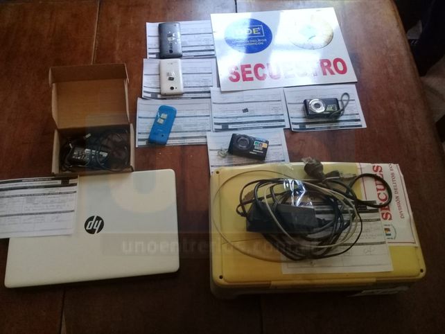 En Colonia. En la casa del sospechoso encontraron material vinculado con la causa judicial.