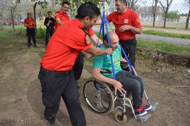 Día de las Enfermedades Raras: Bomberos organizan una jornada de integración y discapacidad