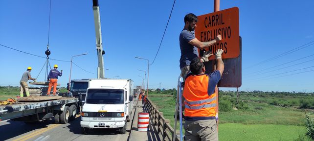 Habilitarán este martes el tránsito sobre el Puente Carretero entre Santa Fe y Santo Tomé
