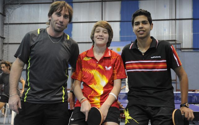 Preparados. El entrenador Damián Rajmil