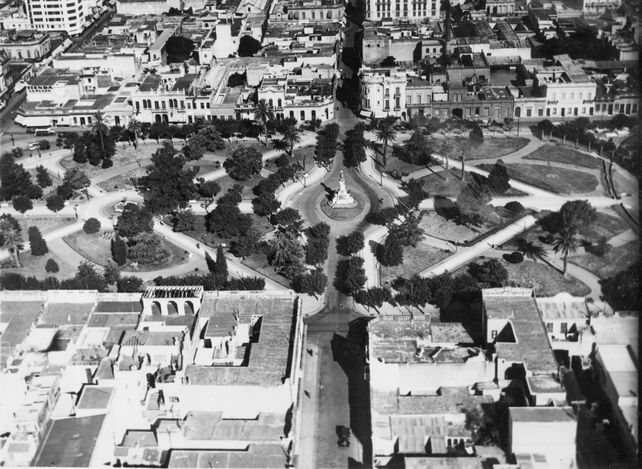  AEREA DE 1939 A PLAZA SARMIENTO
