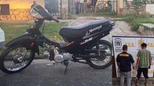 Un joven de 20 años fue detenido con una moto con pedido de secuestro desde el 22 de diciembre, en Paraná.&nbsp;