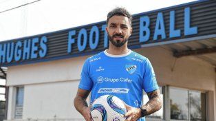 Nacho Scocco y su amado club. Quiere salir campeón y retirarse.
