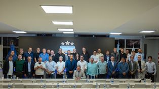 10 de febrero. El día en que Tapia anunció que todos los partidos de la Primera Nacional y de la Primera B serán transmitidos en vivo a través de la plataforma LPFplay.