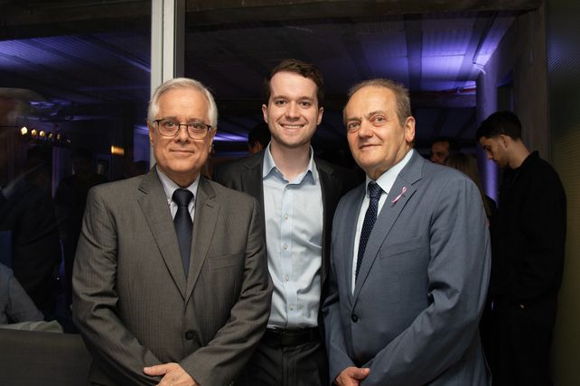 Claudio y Alfredo Ingratta y Alberto Tuninetti