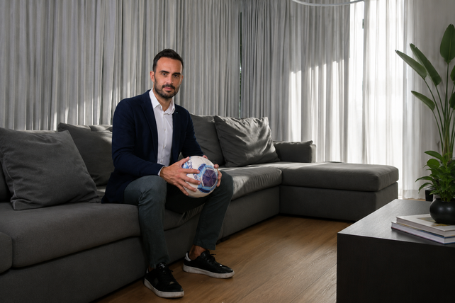 Tras colgar los botines, Santiago Gentiletti se radicó en Rosario y reconfiguró su perfil profesional. 