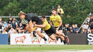Los Pumas tuvieron un buen comienzo en el Súper Seven de Mar del Plata.