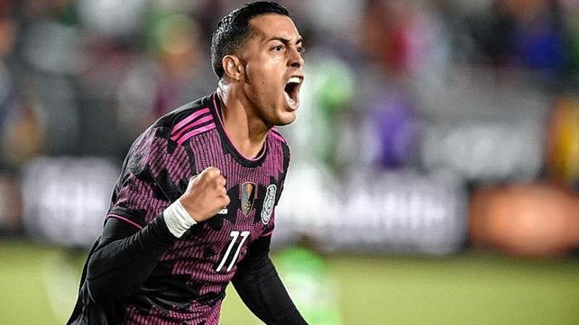 Funes Mori hizo un gol en el triunfo de México ante Nigeria