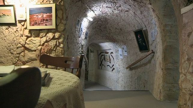 Las sorprendentes imágenes de una ciudad subterránea en medio del desierto de Australia