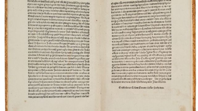Pagaron u$s 4 millones por un manuscrito de 1493 que reproduce la carta de Colón a los reyes