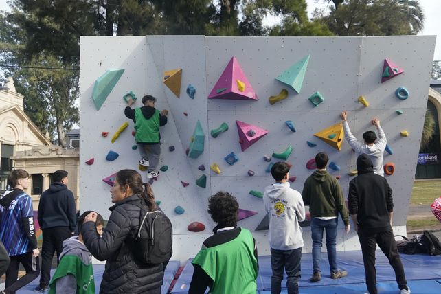 Las competencias deportivas de los Juegos Crear se desarrollarán hasta el domingo en el predio de la ex Rural.&nbsp;