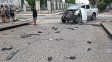 Fuerte choque en Victoria: una conductora intentó huir con la camioneta destruida