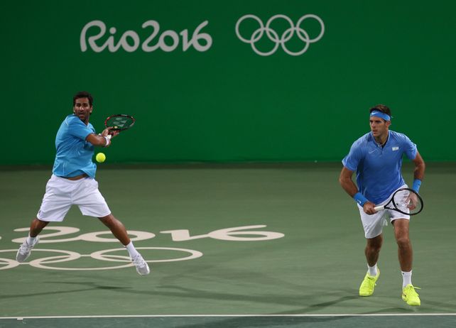 Del Potro-Máximo González, eliminados por la dupla española Nadal-Marc López