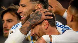 Nicolás Otamendi y Lionel Messi jugaron su último partido con la selección argentina por Eliminatorias.