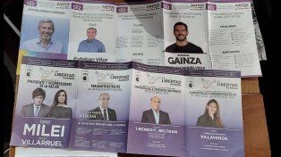 LLA dice que boletas de Milei-Frigerio no son legítimas