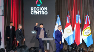 Frigerio, Pullaro y el anfitrión Llaryora encabezaron una nueva reunión de la Región Centro.