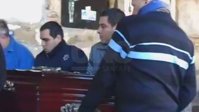 Las imágenes del último adiós al policía Pablo Cejas