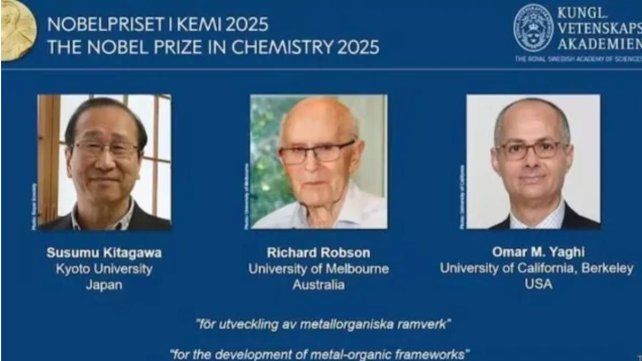 El Premio Nobel de Química 2025 fue para Susumu Kitagawa
