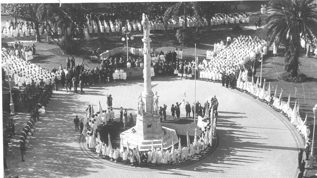 Un festejo del 25 de Mayo de 1961.&nbsp;