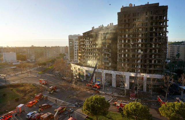 El edificio de 14 pisos