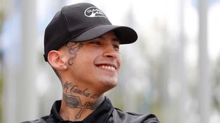 Sueño cumplido. L-Gante se fue de viaje durante el parate de las grabaciones del reality Canta conmigo ahora.