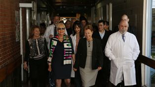 Coto entregó una unidad de terapia intensiva al Hospital Pirovano
