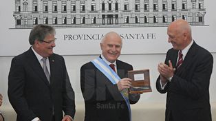 La asunción de Miguel Lifschitz, en fotos
