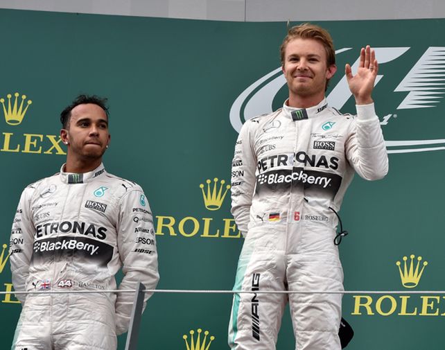 Nico Rosberg se ubica segundo ahora en el campeonato.