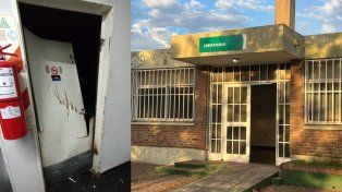 Ingresaron al crematorio municipal, causaron destrozos y robaron herramientas y electrodomésticos
