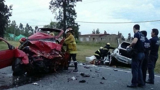 Murieron cuatro argentinos tras ser chocados por ladrones que huían de la Policía