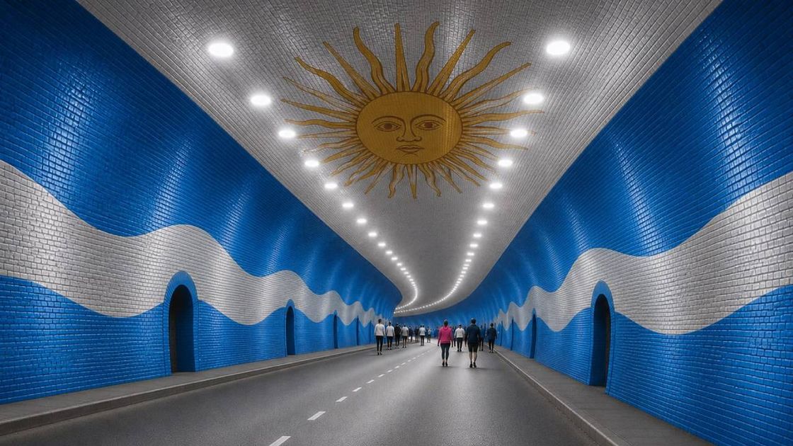 Imagen ilustrativa del túnel proyectada por el equipo de Pablo Gavira.