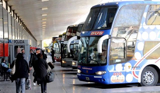 En los colectivos de larga distancia