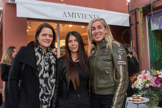Victoria Odea, Guillermina Rizzotto y Victoria Cánepa