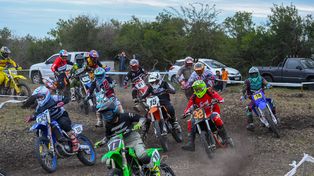 La Paz: El Endurocross pasó exitosamente por la ciudad.