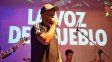 Milton Ifrán, no de los cantantes del grupo de rap de Alto Verde La Voz del Pueblo, es precandidato a concejal de la ciudad.