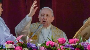 En su mensaje de Pascua, el Papa advirtió por las consecuencias de la guerra en Ucrania