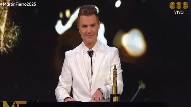 Santiago del Moro se&nbsp; se consagró ganador del galardón de oro