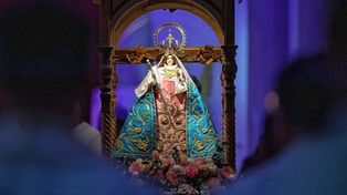 La historia de la Virgen del Rosario